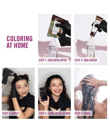 Permanent 5N Light Natural Brown Hair Color Dye | Vegan Naturally-Derived & 100% Gray Coverage - Lasts Up to 8 Weeks - Buy Online on GoSupps.com