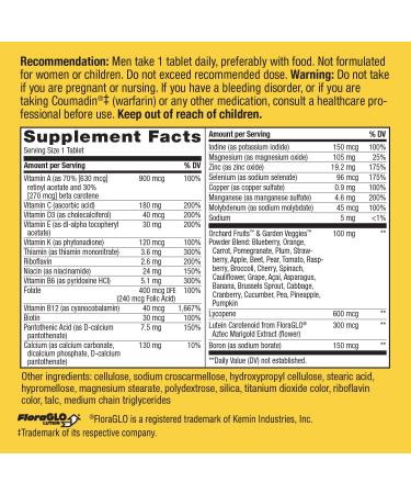 Nature's Way Alive! Men's 50+ Complete Multi-Vitamin - 50 Tablets for Vitality & Health - Buy Online on GoSupps.com