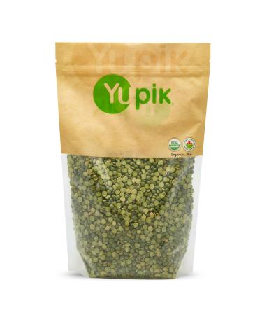 Yupik Organic Green Peas (Split) 1kg 6 Count 1 kg (Pack of 6)