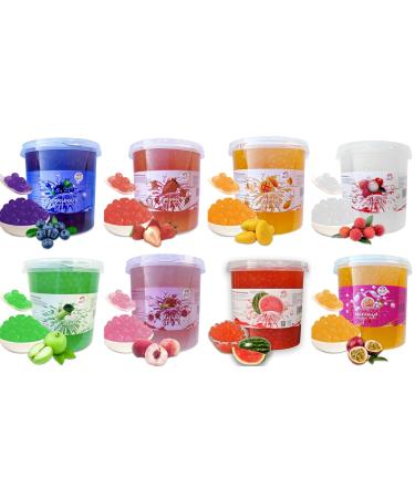3kg Strawberry Bubble Tea Pearls | Vegan Boba - Perfect for DIY Bubble Tea & Parties - Buy Online on GoSupps.com