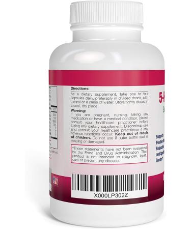 Nattura 5-HTP Supreme - Mood Enhancer Relaxation & Appetite Control | 90 Capsules with 5-HTP L-Tyrosine Vitamins B6 & C - Buy Online on GoSupps.com