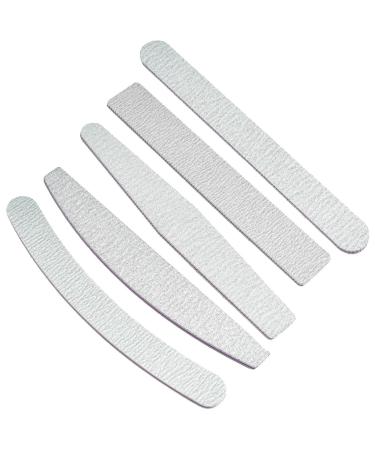 Five Professional Nails Double -Sided EVA Sandpaper Nail -Shaped Modeling Tool Pet Beauty Tools are Suitable for Family and Salons (5 Piece Set)
