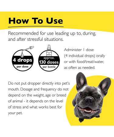 Bach RESCUE REMEDY PET Dropper 20mL - Natural Stress Relief for Dogs, Cats, & Other Pets - Calming Homeopathic Flower Essence for Thunder, Fireworks, Travel, Separation - Sedative-Free - Buy Online on GoSupps.com