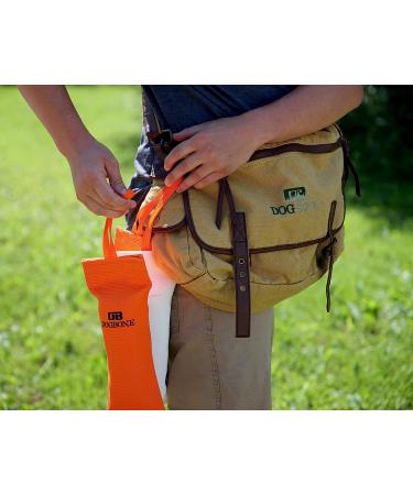 DogBone Firehose Training Dummy - Track, Retrieve & Train Your Dog - Large 3 x 11 - Orange - Buy Online on GoSupps.com