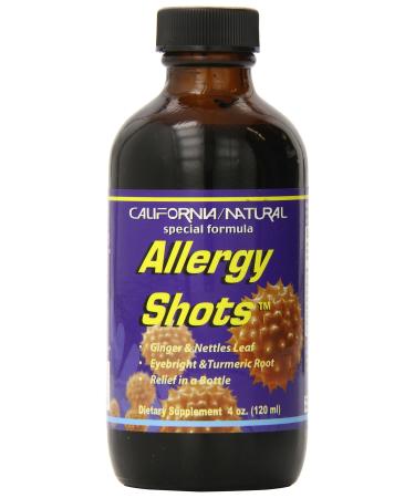 California Natural Allergy Shots Supplement 4 Ounce 4 Fl Oz (Pack of 1)
