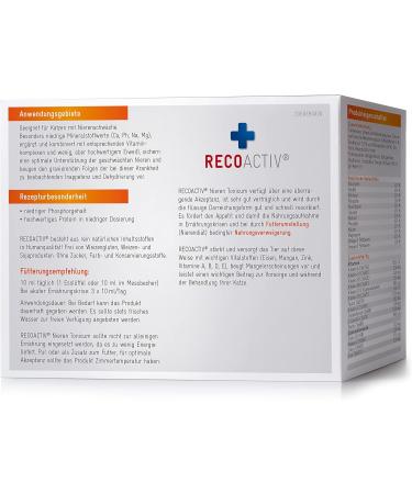Buy Recoactive Kidney Tonic for Cats High-Quality Protein Supplement for Kidney Health Convalescence & Prophylaxis | 3 x 90ml International Shipping Available - Buy Online on GoSupps.com