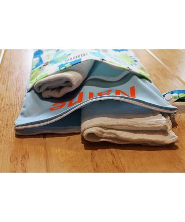 Wetbag Naspasche | Versatile Diaper Bag for Kindergarten & On-the-Go | Floral Design | International Shipping - Buy Online on GoSupps.com