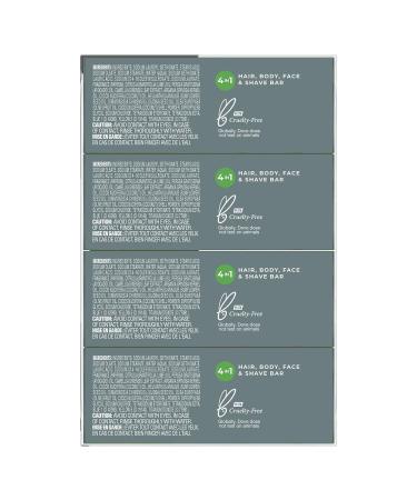 Dove Men+Care Natural Essential Oil Bar Soap 4 Count - Reinvigorating Lime + Avocado Oil | Hydrating 4-in-1 Soap for Men's Body, Hair, Face, and Shave 5oz - Buy Online on GoSupps.com