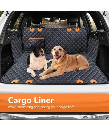 URPOWER Dog Seat Cover Car Hammock 100% Waterproof 600D Heavy Duty Scratch Proof Nonslip Back Seat Cover for Cars Trucks SUVs - Standard Size (54x58) - Black/Orange - Buy Online on GoSupps.com