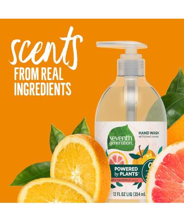Seventh Generation Mandarin Orange & Grapefruit Hand Soap 12 oz 8 Pack - Buy Online on GoSupps.com