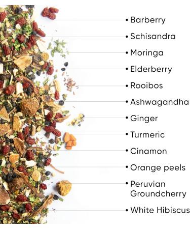  WOW TEA WOW TEA: Infusion bottle for tea and red tea with berries - Buy Online on GoSupps.com