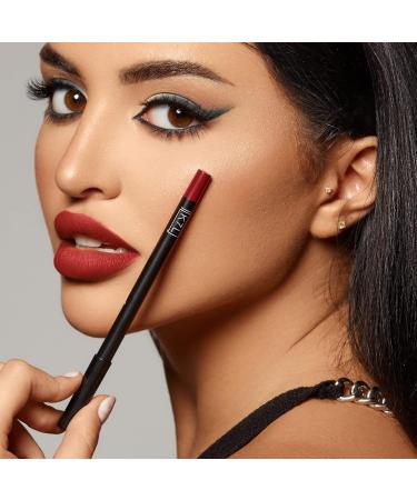 K7L Dark Red Lip Liner Pencil - Flame | Long-Lasting Cosmetics - Buy Online on GoSupps.com