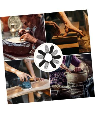 FRCOLOR 80 Pcs Anti-Cut Finger Cots - Wear-Resistant Garden Accessories & Reusable Finger Sleeves for Carving and Crafts - Buy Online on GoSupps.com