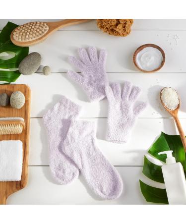 Bucky Aloe-Infused Therapeutic Moisturizing Spa Gloves & Socks Set Purple - Buy Online on GoSupps.com