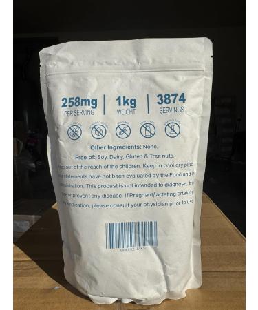 Potassium Citrate Powder Essential Electrolyte Supplement for Hydration & Mineral Balance Vegan Friendly Supports Heart Joint & Immune Health 1 kg - Buy Online on GoSupps.com