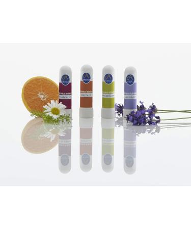 Absolute Aromas Relaxation Inhaler - 100% Pure Essential Oils: Lavender Bergamot Chamomile | Immediate Calm & Serenity - Buy Online on GoSupps.com