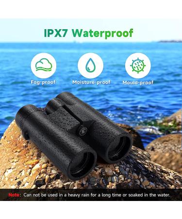 12x42 HD Binoculars for Adults & Kids Super Bright High Power Binoculars with Large view Clear Low Light Night Vision BAK4 FMC Prisms Waterproof Compact Binoculars for Hunting Bird Watching Stargazing - Buy Online on GoSupps.com