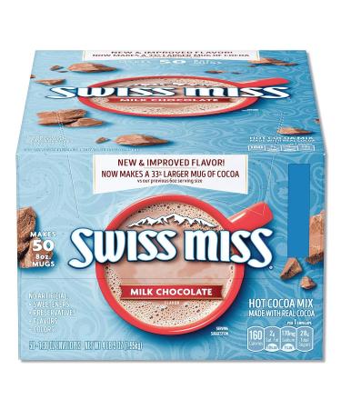 Milk Chocolate Swiss Miss Hot Cocoa Mix 60-0.73 oz Envelopes