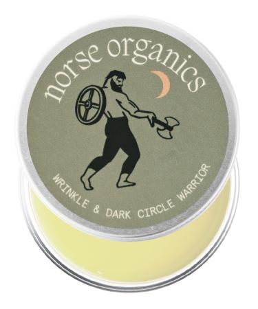 Norse Organics | Wrinkle & Dark Circle Warrior Balm | Arctic Herbs & Beeswax Eye Face Cream | Arnica Thistle Sea Buckthorn | Natural Formula for All Skin Types | Men & Women | 2 oz
