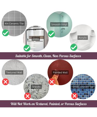 Safe-er-Grip Suction Cup Grab Bar for Bathtubs & Showers - 16 Inch White/Grey | Bathroom Safety Assist Handle - Buy Online on GoSupps.com