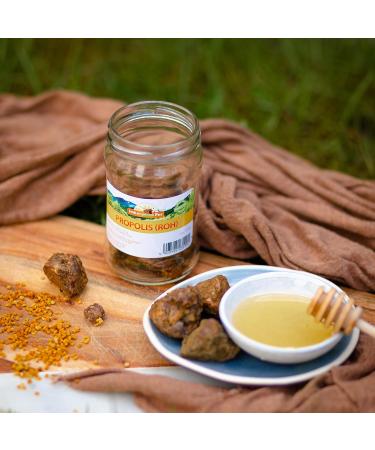 Buy ImkerPur Propolis 100g - Antibacterial Residue-Free Raw Propolis Directly from Apiary - Buy Online on GoSupps.com