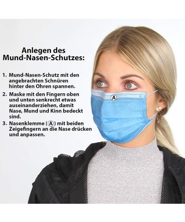 ALPIDEX 200X Medical Face Mask Type II EN 14683 - Surgical Disposable Masks for Safe & Comfortable Use - International Shipping Available - Buy Online on GoSupps.com
