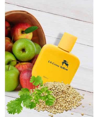 LA- CROSS YELLOW EAU DE TOILETTE 3.4 FL. Oz. Aromatic Fruity fragrance for men. - Buy Online on GoSupps.com