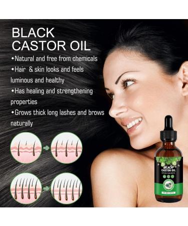 Castor Oil for Hair - Castor Oil Cold Pressed | Natural Hair Growth Oil with Castor | Strengthening Nourishing Hair Regrowth Oil | Hair Thickening Oil 30ml Promotes Longer Thicker Hair - Buy Online on GoSupps.com