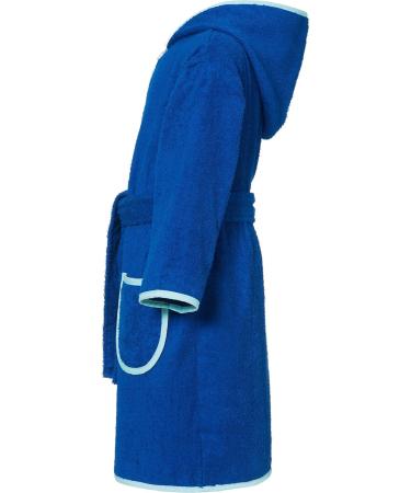 Playshoes Unisex Children's Shark Terry Cloth Bathrobe Dressing Gown | Size 86-92 | Perfect for Bath & Play - International Shipping Available - Buy Online on GoSupps.com