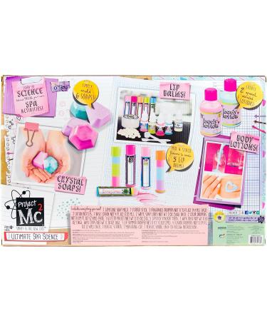Project MC2 Ultimate Spa Studio Stem Science Cosmetic Kit - Make Crystal Soaps, DIY Lip Balms, Body Lotions - 6 Scents, Multicolored - Buy Online on GoSupps.com