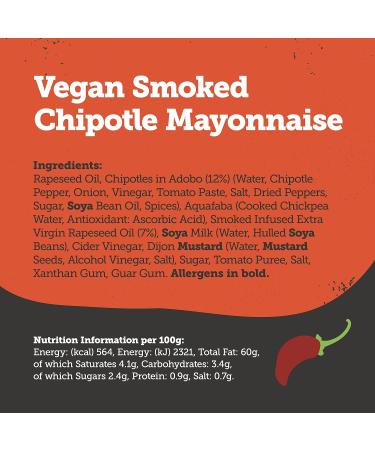 BeSaucy Smoked Chipotle Mayo 180g - Spicy, Rich & Velvety Flavour - Buy Online on GoSupps.com