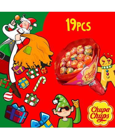 Chupa Chups Lollipop Bouquet - 19 Delicious Varieties | Perfect Gift for Birthdays Anniversaries Valentine's Day & Mother's Day - Buy Online on GoSupps.com
