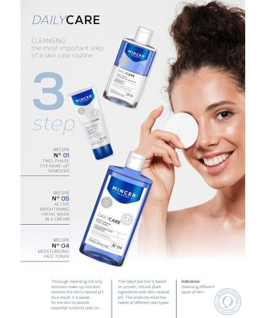 Mincer Pharma Daily Care Two-Phase Eye Make-Up Remover for Sensitive Skin | Eyebright & Magnolia Extract | 150ml - Buy Now! - Buy Online on GoSupps.com