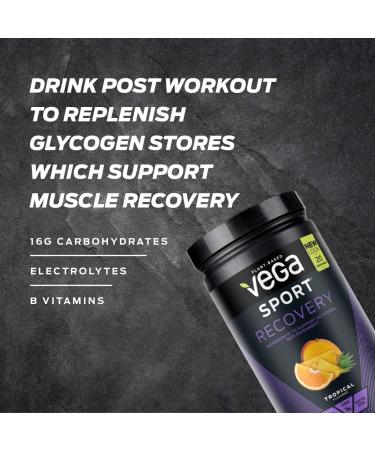 Vega Sport Recovery Accelerator - Apple Berry 19 oz (540 g) | Fast Muscle Recovery - Buy Online on GoSupps.com