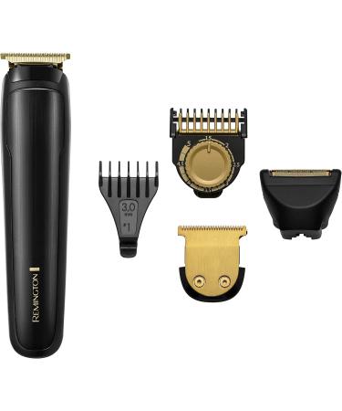 Remington T-Series Men's Hair Clipper and Beard Trimmer Kit - Cordless Professional Grooming Kit - 11 Attachments - MB7050 Black - Buy Online on GoSupps.com