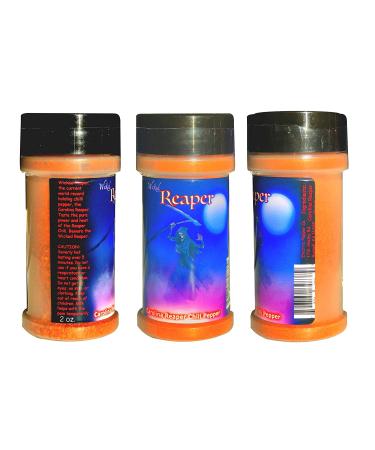 Carolina Reaper, Ghost Pepper & Scorpion Chili Powder Gift Set - 3 Pack - Buy Online on GoSupps.com