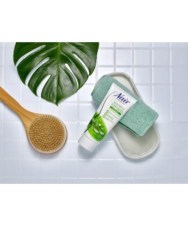 Nair Hair Removal Sensitive Cream with Camellia Oil & Ylang-Ylang - 200ml | For Dry & Sensitive Skin - Legs & Body - Buy Online on GoSupps.com