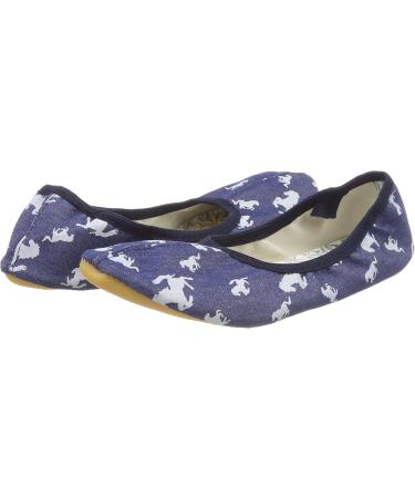 Buy Beck Girls 0264 Horses Gymnastics Shoes - Blue - Size 30 EU | International Shipping Available - Buy Online on GoSupps.com