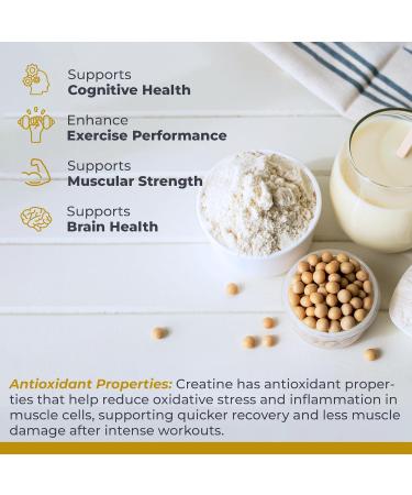 Premier Research Labs Creatine Monohydrate Powder - Vegan Friendly Unflavored 7.8 oz (40 Servings) | Best Creatine for Men & Women | International Shipping Available - Buy Online on GoSupps.com