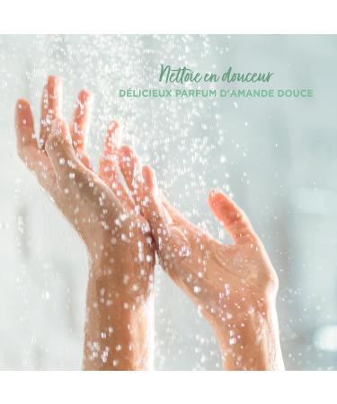 HAVEA Group Natur Moi Nourishing shower cream with organic sweet almond from Provence hydrates and cares for normal to dry skin 500 ml produced in France - Buy Online on GoSupps.com