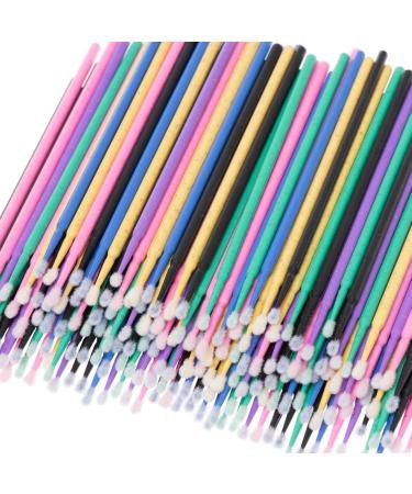 600pcs Micro Applicator Brushes for Lash Extensions | Disposable Cotton Swabs & Eyelash Applicators for Makeup - Buy Online on GoSupps.com