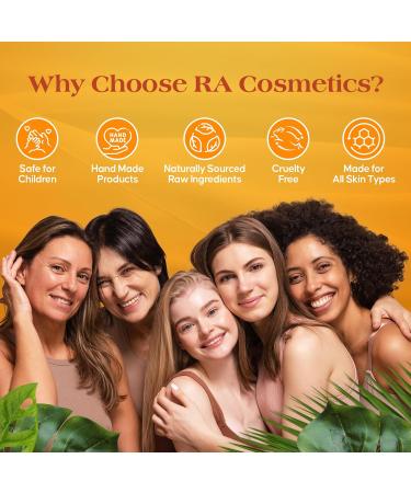 RA COSMETICS Whipped Shea Butter Baby Powder - 6oz & 100% African Shea Butter - Mango Scented Anti-Aging Moisturizer 6 Ounce - Buy Online on GoSupps.com