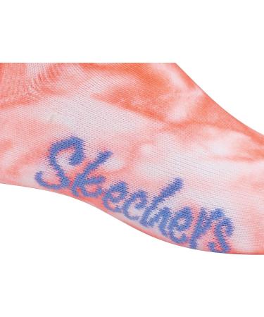 Skechers Girls' 6 Pack Low Cut Socks + 3 Pack Hair Ties 7-8.5 Multi - Set of 9 Accessories for Girls - Buy Online on GoSupps.com