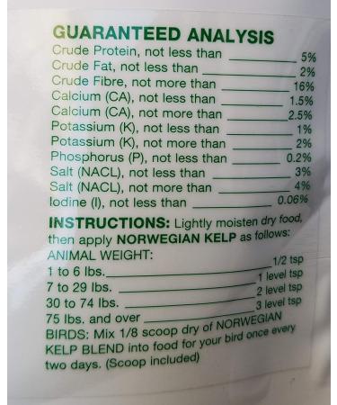 Norwegian Kelp Vegetarian Blend 1lb | Organic Sea Vegetable Mix - Buy Online on GoSupps.com