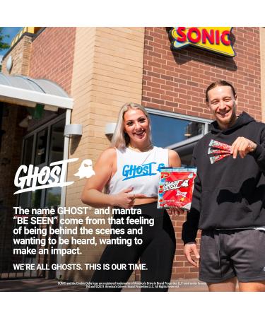 GHOST Hydration Packets Sonic Cherry Limeade 24 Sticks Electrolyte Powder - Drink Mix Supplement with Magnesium Potassium Calcium Vitamin C - Vegan Friendly Free of Soy Sugar & Gluten Sonic Cherry Limeade (24 Sticks) - Buy Online on GoSupps.com