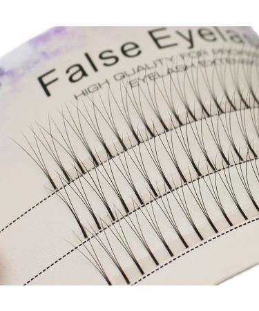 Bodermincer 0.1 C Curl 120pcs 8-16mm to Choose Individual Lashes Black False Eyelash Natural Long Cluster Extension Makeup Beauty Health Makeup Fake Eyelashes (16mm)