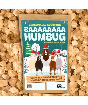 Goats of Christmas Past Bath Soak - Premium Sea Salt Gift for Teens | Funny Christmas Gag Gift for Boys & Girls | Perfect Stocking Stuffer for Animal Lovers & Goat Farmers - Buy Online on GoSupps.com