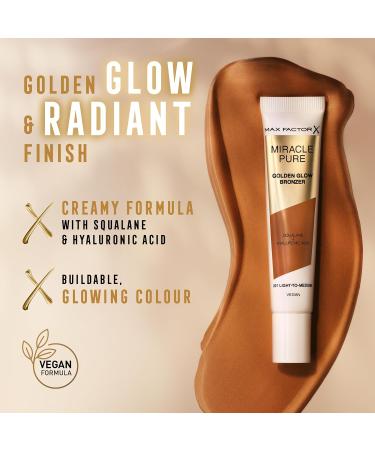  Max Factor Miracle Pure Bronceador 001-Light To Medium 15 Ml Health & Personal Care - Buy Online on GoSupps.com