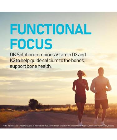 NANOWELL DK Solution 120 Softgels X 2 Bottles (Vitamin D3 + K Complex) - Dietary Supplement for Bone Teeth and Muscle Health Immune Support (240 Count) 120 Count (Pack of 2) - Buy Online on GoSupps.com