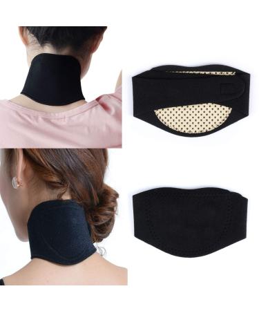 Bonvie.shop Warming neck bandage with tourmaline magnets neck warmer neck support